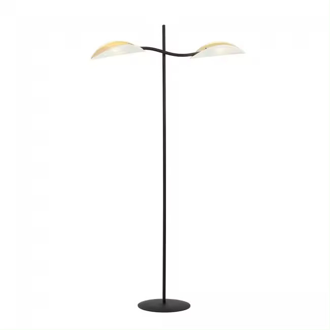 Wonderlamp Lámpara de pie Flik Blanco (2 luces) - 1