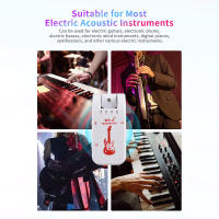 Sistema Inalámbrico Para Guitarra 2.4G Recargable Transmisor Receptor Para Electrónica De Guitarra Y Bajo Transmisión En Tiempo Real - details 9