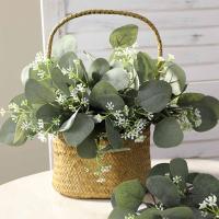 Ramas De Eucalipto Artificiales Con Frutas Para Arreglo Floral De Navidad Decoración De Casa Para Bodas Y Fiesta De Invierno - details 2