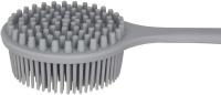 Cepillo de baño de silicona suave para ducha con mango largo - details 1
