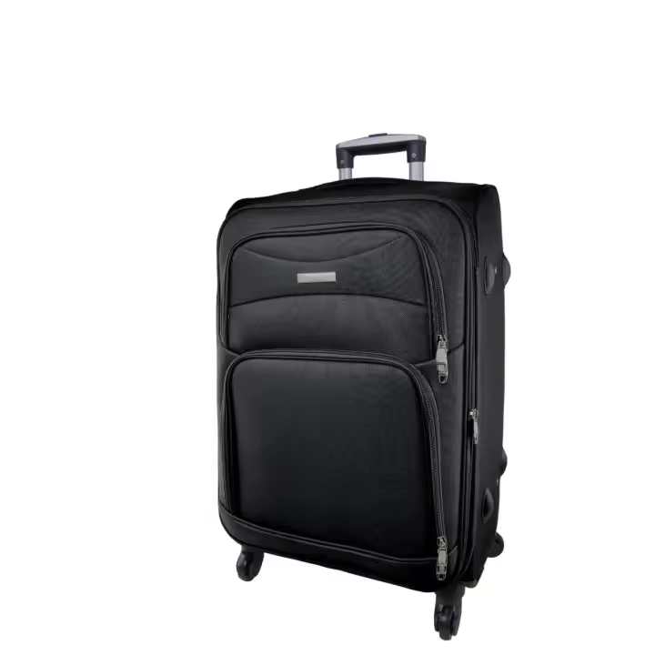 Maleta de Viaje de Lona Grande 75x46x28 cm, 4 Ruedas Giratorias 360°, Código de seguridad, Ligera y Compacta - Dorrego - 1