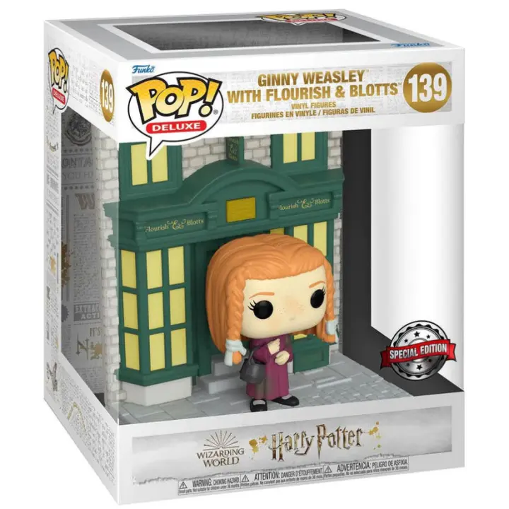 Figura Funko Pop Harry Potter Ginny Weasley Flourish & Blott-Figura de Vinilo Coleccionable - Idea de Regalo- Mercancia Oficial - Juguetes para Niños y Adultos - Movies Fans - Muñeco para Coleccionistas y Exposición - 1