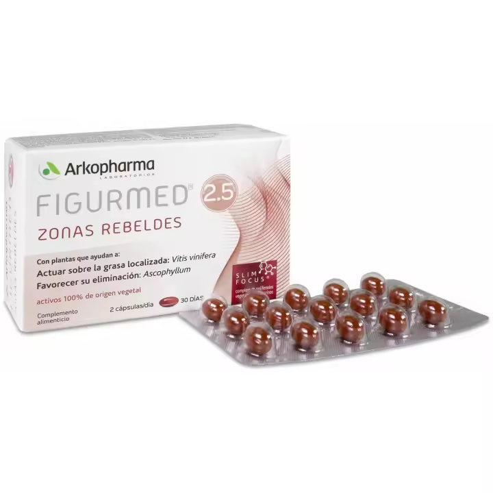 Arkopharma Figurmed Zonas Rebeldes 2.5, 60 Cápsulas - 1