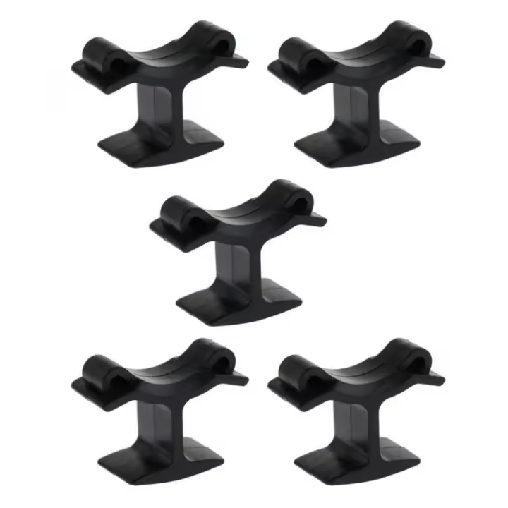 5 Pack Soporte De Dedo Para Silbato De Árbitro Clip Portador Para Entrenador De Fútbol Accesorio De Entrenamiento De Baloncesto Y Voleibol - 1