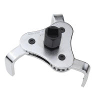 Herramienta De Reparación Automotriz Ajustable Doble Llave De Aceite Filtro Para Coche Desmontaje Y Remoción Multifuncional Material De Aleación Tamaño 62-102mm - details 0