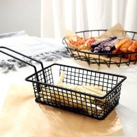 Cesta De Freír Para Cocina Herramienta De Cocina Red De Malla Para Patatas Fritas Y Chips Contenedor De Almacenamiento De Alimentos Con Mango Para BBQ Francés En Casa - details 17
