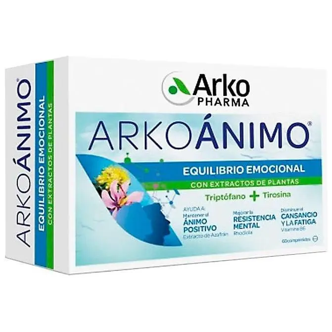 Arkopharma Suplemento Alimenticio Arkoánimo 60 Comprimidos - 1