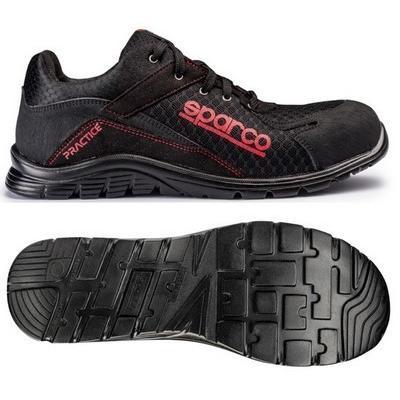 ZAPATILLAS SPARCO PRACTICE NIGEL TALLA 44 NEGRO S1P SRC