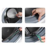Cepillo De Limpieza Para Lavadora Con Mango Largo Cepillo De Limpieza Para Secador Y Tornillo Material De Nylon Suministros De Limpieza De Ropa - details 4
