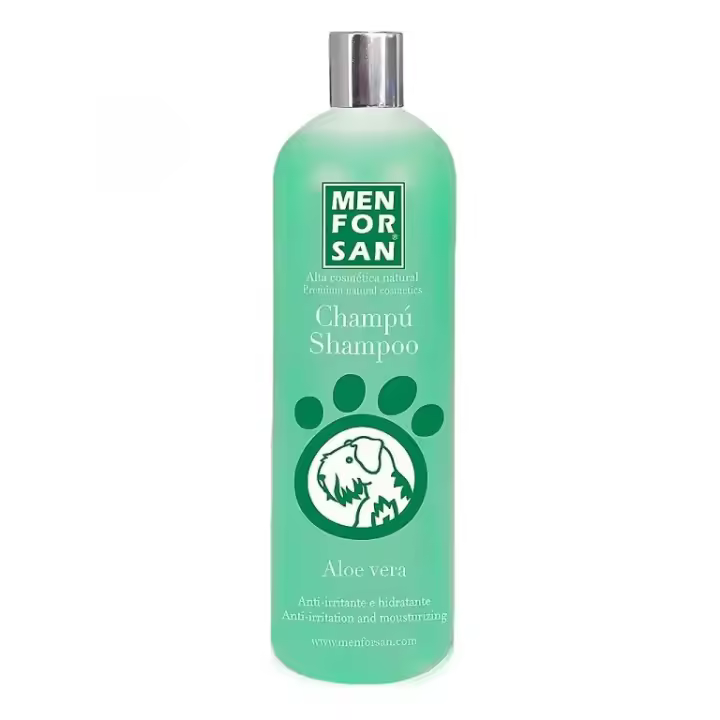 Menforsan Champú Aloe Vera para Perros, 1 Litro - 1