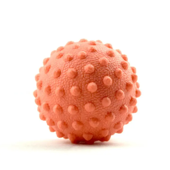Bola De Masaje Duradera TPE Espinosa Para Punto Triger Deporte Fitness Alivio Del Dolor En Mano Y Pie Relajador De Fascia Plantar 4.5cm - 1
