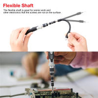 Juego De 115 Piezas De Destornilladores Magnéticos De Precisión Multiusos Herramientas Para Reparación De Computadoras Y Teléfonos Caja De Herramientas De Mano Con Mango Tipo De Cabeza De Tornillo: TORX HEX Square Socket Pozidriv Y-Type 5-Point Spanner - details 7
