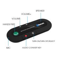 Kit De Teléfono Bluetooth Para Coche Con Visera Solar Reproductor De MP3 Estéreo Inalámbrico Handsfree Soporte Para Móvil - details 3