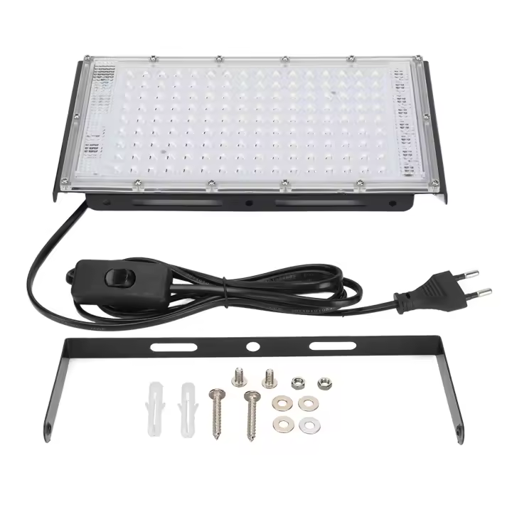 Luces de Cultivo para plantas de Interior, Luz de Cultivo LED de espectro completo de 200 W, Luz de Cultivo con 144 LEDS en prueba de Agua IP65, Placa de Ahorro de Energía, lámpara de Cultivo, iluminación hortícola - 1