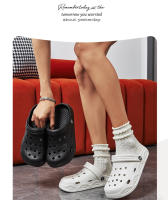 Clogs Ligeros Y Cómodos Para Mujer Sandalias De Playa Antideslizantes Moda Blanco EVA Impermeables Zapatos De Jardín Para Verano - details 2