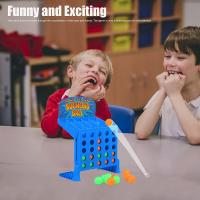 Juego De Fingershot Educativo Para Niños Y Familia ZK30 Juego De Conexión De 4 Tiros Juego De Navidad Xmas Entrenamiento - details 7