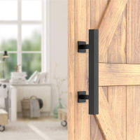 Manija De Puerta Sliding Barn KAK De 12 Pulgadas Para Armario Interior Hebilla De Madera Acero Inoxidable Electroplazcado - details 16
