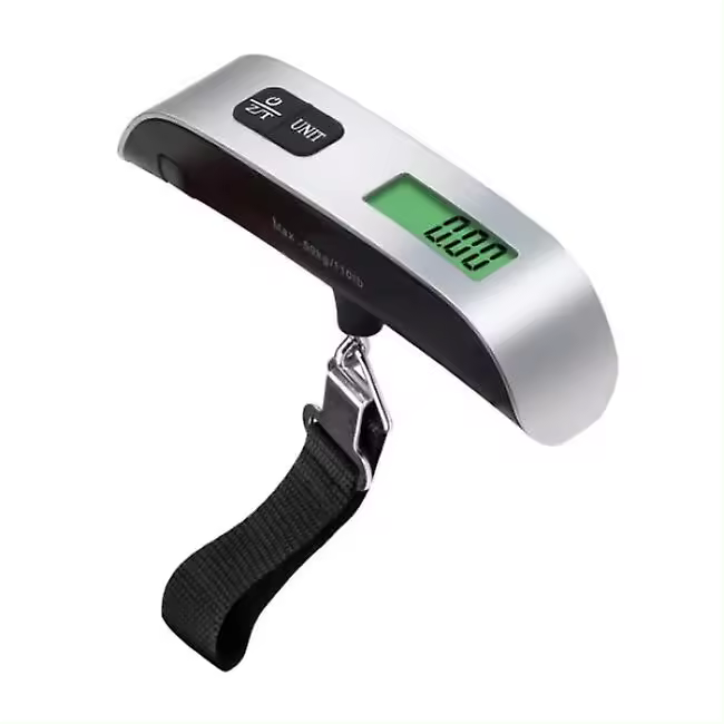 1 base digital compacta para equipamiento, base de Mano para Maletas, color Plisado - 1