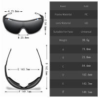 Gafas De Ciclismo ELAX Polarizadas UV400 Para Hombres Y Mujeres Con Lentes Fotocromáticos Y Protección Solar Para Outdoor Y Bicicleta - details 0