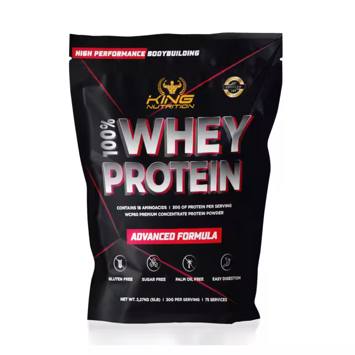 100% Whey Protein 2.27Kg King Nutrition Proteina Concentrada. - 1