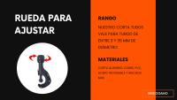 Corta Tubos Cobre y PVC | Trinquete | Tijeras Multicapa | Fontanería y Electricista | Máquina Cortadora Metal | Cutter Abocardador | Herramienta Fontanero | BRICOGAMO - details 3