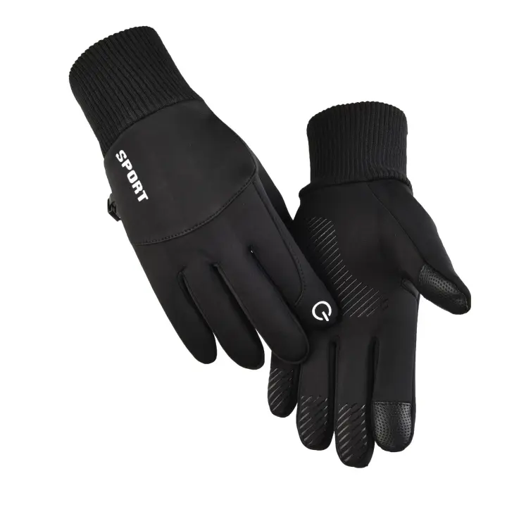 Guantes De Invierno Táctiles Para Hombre Y Mujer Resistentes Al Agua Y Al Viento Termales Para Conducir Correr Y Esquiar - 1