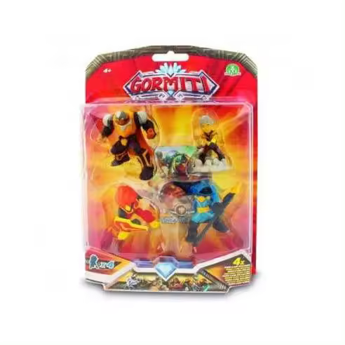 GORMITI - BLISTER 4 FIGURAS 5 CM - 1