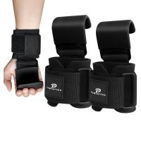 Guantes De Fitness Para Hombres Y Mujeres 2pcs Con Gancho De Elevación Y Correa Para Mano Soporte De Agarre Fuerte Para Entrenamiento De Fuerza En Los Brazos - details 0