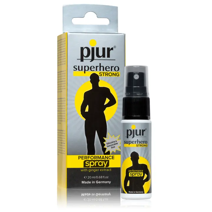 Spray Retardante Eyaculación Hombre Super Hero Strong Pjur - 1