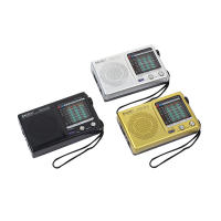 PORCHEDDU Radio AM/FM/SW portátil operado compatible con interior, exterior y Uso DE EMERGENCIA - details 1