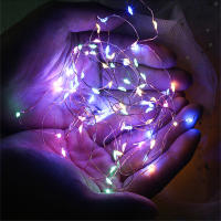 Luces De Cadena LED USB 5M De Hilo Plateado Garland Impermeable Para Decoración De Fiesta Navidad Boda Y Vacaciones - details 8