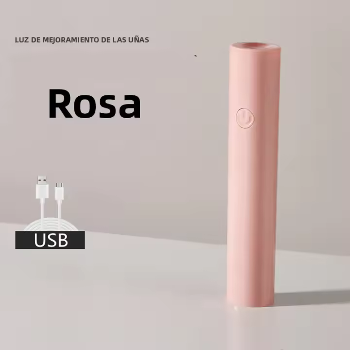 Secador De Uñas LED USB Portátil Para Salón Y Hogar Herramientas De Fototerapia Profesionales Mini Lámpara De Uñas UV Con Batería Recargable - 1