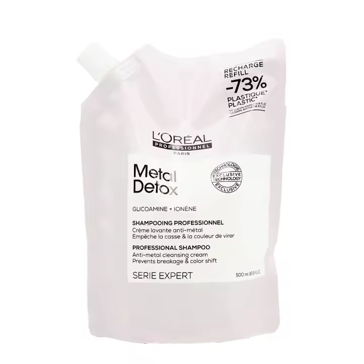 L'Oreal Professionnel Paris Serie Expert Metal Detox Shampoo Refill 500ml - 1