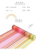 60pcs Cinta De Colores Sólidos Básicos No Repetitivos Para Decoración De Diarios Y Cuadernos DIY Caja De Pegatinas De Papel Y Arreglo De Escritorio - details 2