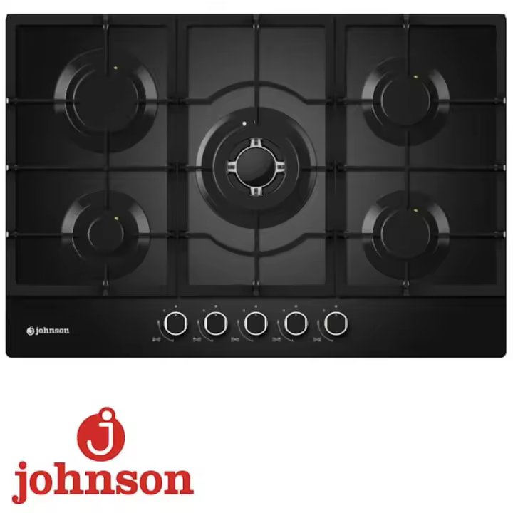 Encimera de gas 75 cm 5 fuegos JAMA575BN JOHNSON - 1
