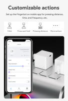 Nueva Máquina Inteligente Tuya Recargable Switch Fingerbot Enchufe Bot Luz Cortina De Garage Control Remoto Alexa Google Home Asistente De Voz - details 3