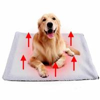 Alfombra Caliente Y Seca Para Mascotas De Invierno Alfombra Calentadora Para Perros Lavable Material De Lana Grande Para Perros Y Gatos Casa Externa Sofá Para Mascotas - details 1