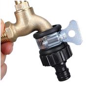 2pcs Adaptador De Grifo Universal Duradero Conector Rápido De Goma Plástica Para Lavado De Coche Riego Del Jardín - details 0