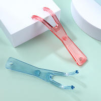 Porta Algodón Azul Y Rojo 2pcs Soporte Para Hilo Dental Plástico Dispensador De Hilo Dental Repuesto Para Herramientas Dentales - details 5