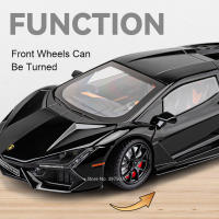 Modelo De Coche Miniatura Lambor Revuelto 1:24 En Escala Con Puertas Abiertas Juguetes De Metal Para Niños Regalo De Vehículo Supercar - details 10