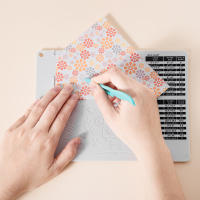 Cortadora De Papel Para DIY Scrapbooking Y Hacer Tarjetas Herramienta De Marcado Y Corte De Hojas 2025 Tablero De Marcado De Papel - details 2