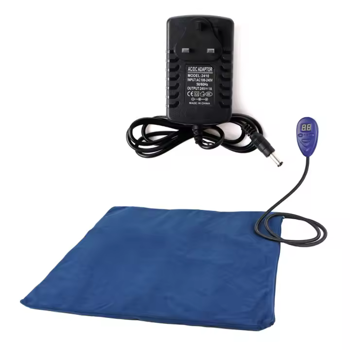 Almohadilla Caliente Eléctrica Ajustable Para Perros Impermeable Alfombra Calefactora Para Mascotas En Invierno Con Temperatura Controlado Para Pupusas - 1