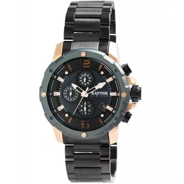 Reloj Raptor ® LIMITED Hombre Cronógrafo com Pulsera em Aço Inoxidável - 1