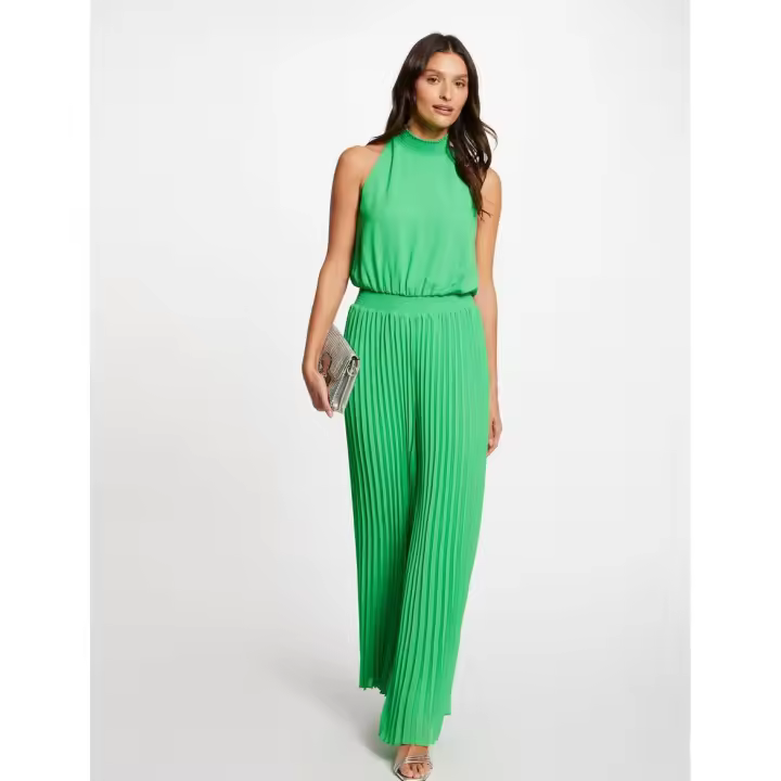 Mono vestido mujer  Morgan modelo PIMANIA en verde - 1
