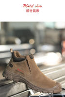 Zapatos De Seguridad Para Hombre Con Punta De Acero Transpirables Antideslizantes Cómodos Y Protegidos Contra Aislamiento 6KV - details 12