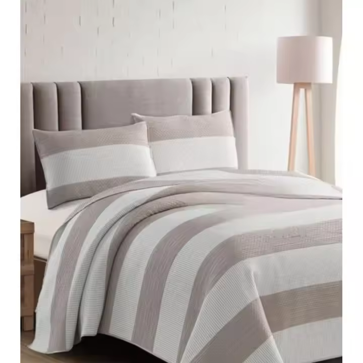 🌟 Colcha Bouti Jacquard BOREAL – Elegancia y Confort para tu Dormitorio -Dolz🌟 - 1
