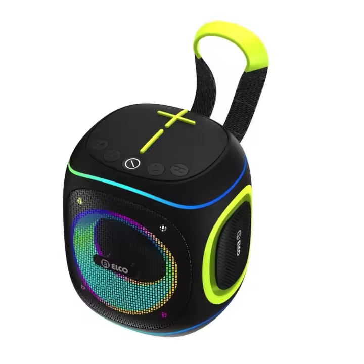 Altavoz Portatil Bluetooth, Radio FM, 10W, TWS, Luz Multicolor - 1