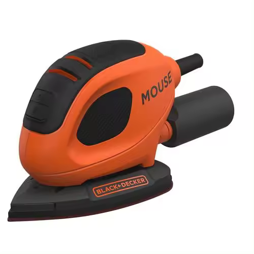 Black & Decker BEW230K Lijadora orbital 11000 RPM Negro, Naranja 55 W - 1