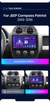 Junsun Radio coche para JEEP Compass Patriot 2010 2011 2012 2013 2014 2015 2016 inalambrico CarPlay Android Auto sistemas inteligentes de coche reproductor multimedia para auto No 2 din 2din DVD - details 2