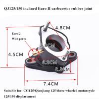 Tubo De Admisión De Aluminio Para Motocicleta CG125 150 200WYPZ26 2730 Joint De Carburador Tríptico De Goma Accesorio Para Bicicleta Eléctrica - details 3
